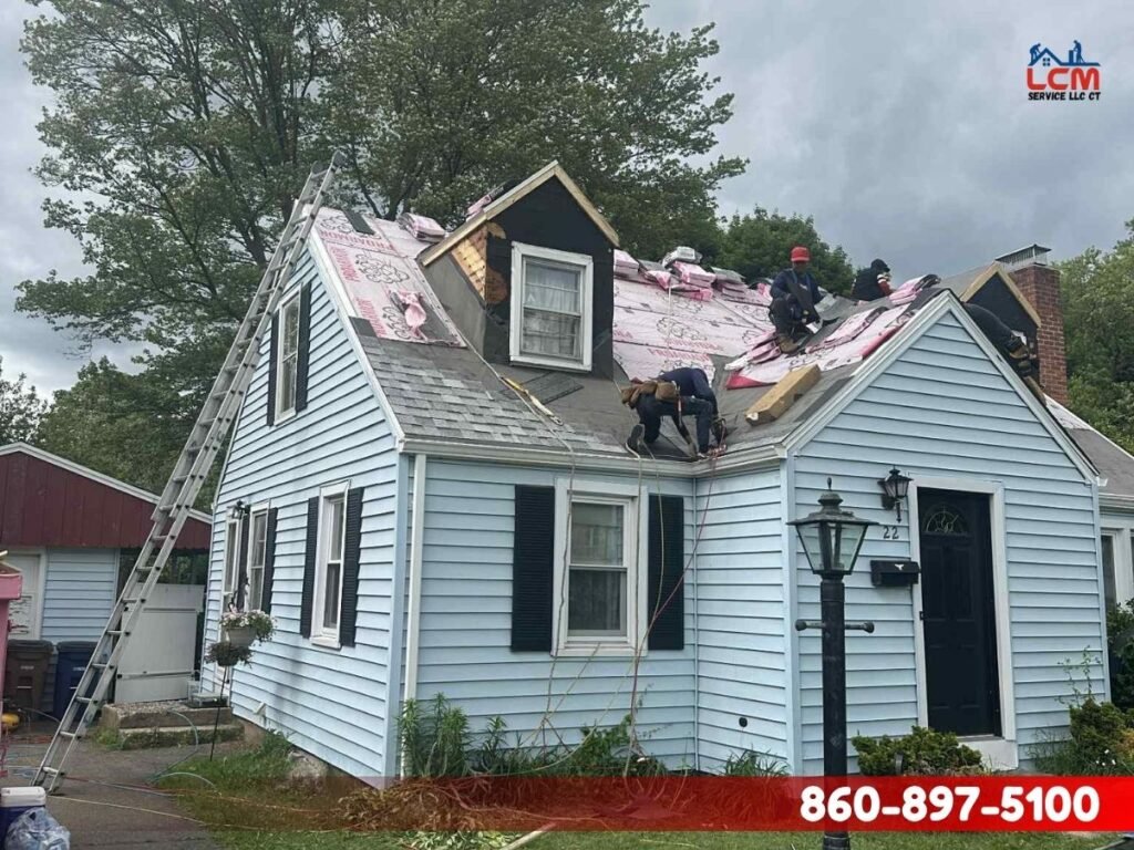 Roof installation for new construction projects in Waterbury CT