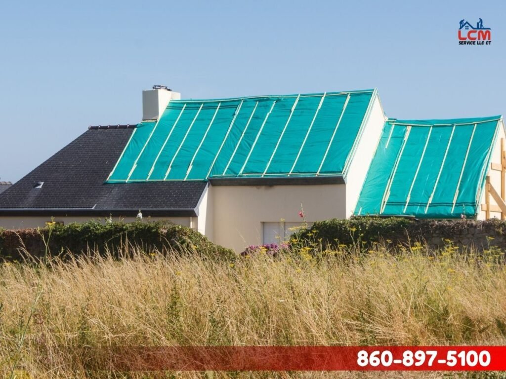 Emergency roof tarp service Waterbury ct