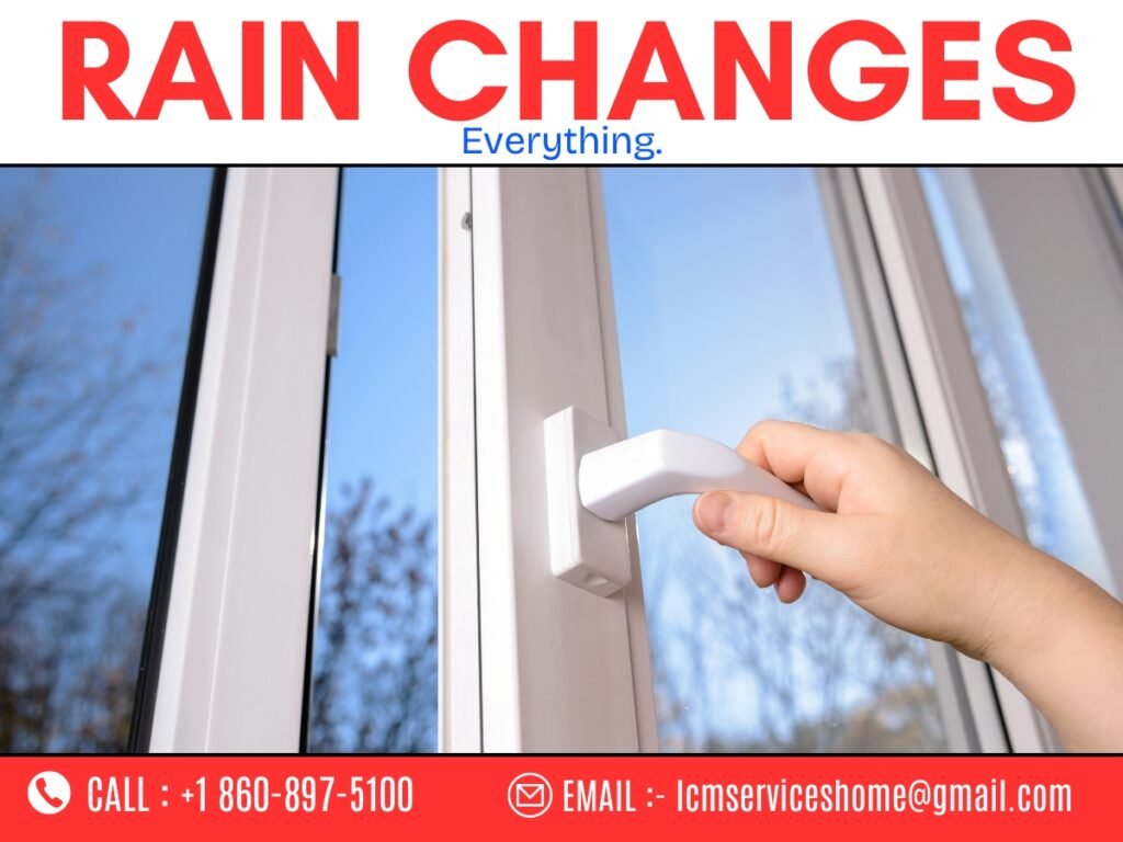 Door sticking in Waterbury CT home after heavy rain