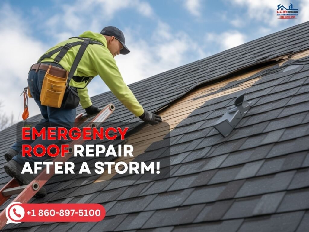 Emergency Roof Repair After a Storm!