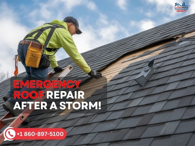 Emergency Roof Repair After a Storm!