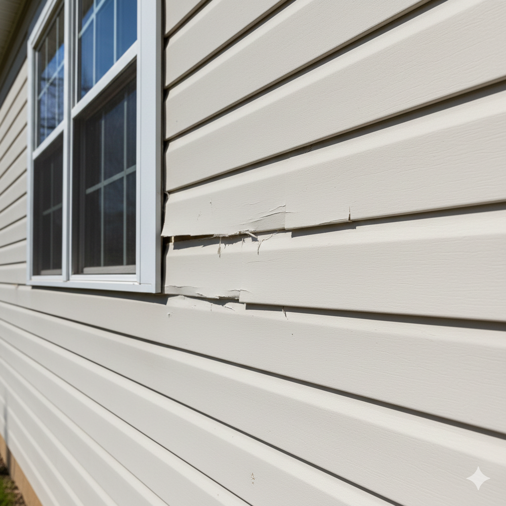 Siding Separation