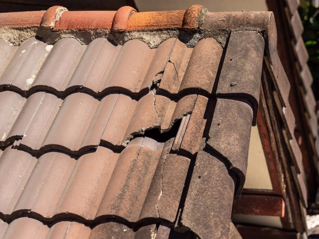 Roof damage