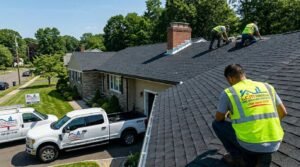 Expert roof renovation Waterbury CT by LCM Services LLC – Alfredo Castro 15+ years, stunning new roof transformation. 3. Roof Repair (Emergency Fi